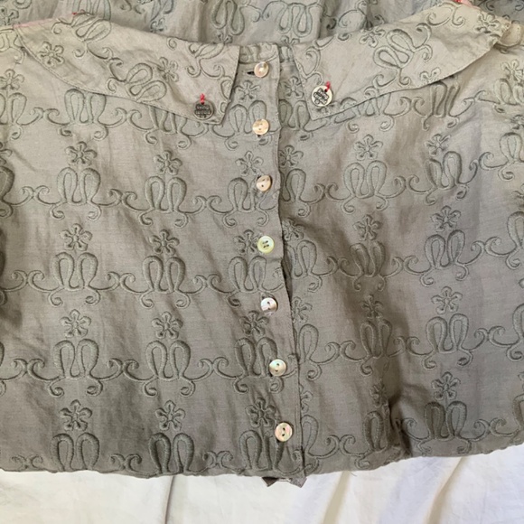 Embroidered and Embellished Tunic Blouse by Odd Molly size small - Picture 13 of 15